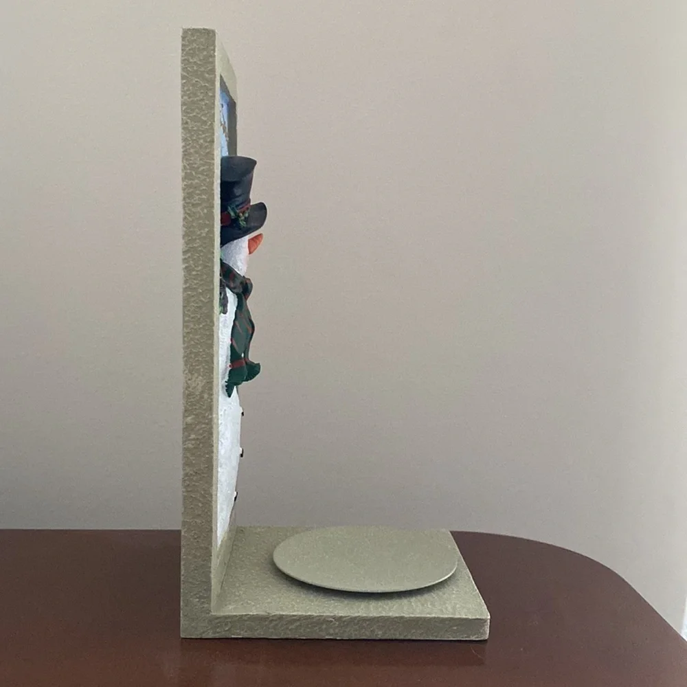 NWOT - Stoneware Let it Snow Free Standing or Hanging Candle Holder